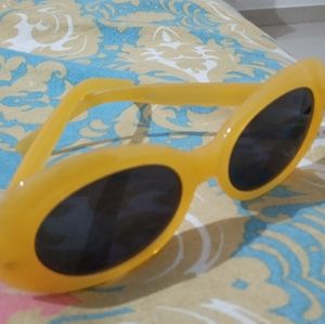Yellow sunglasses